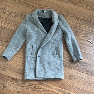 H&M grey wool coat- 6